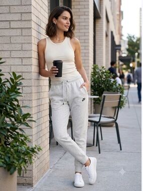 Nike Light Gray Women's Joggers